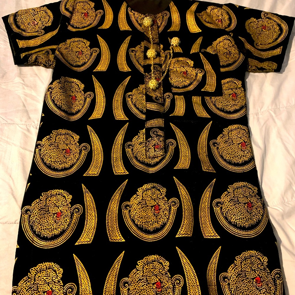 Vintage African Print Clothing